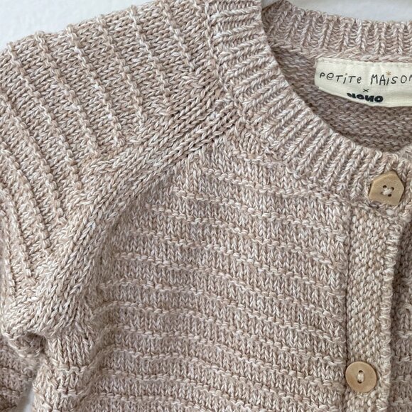 Organic Cotton Unisex Baby Winter Knit Set 3-6M - Picture 5 of 7